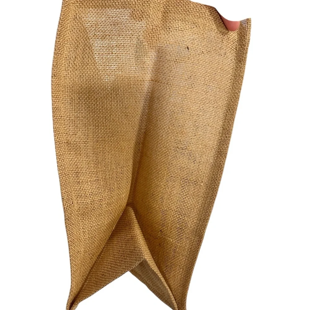French Jute Eiffel Tower Parisian Tote Shopping Bag